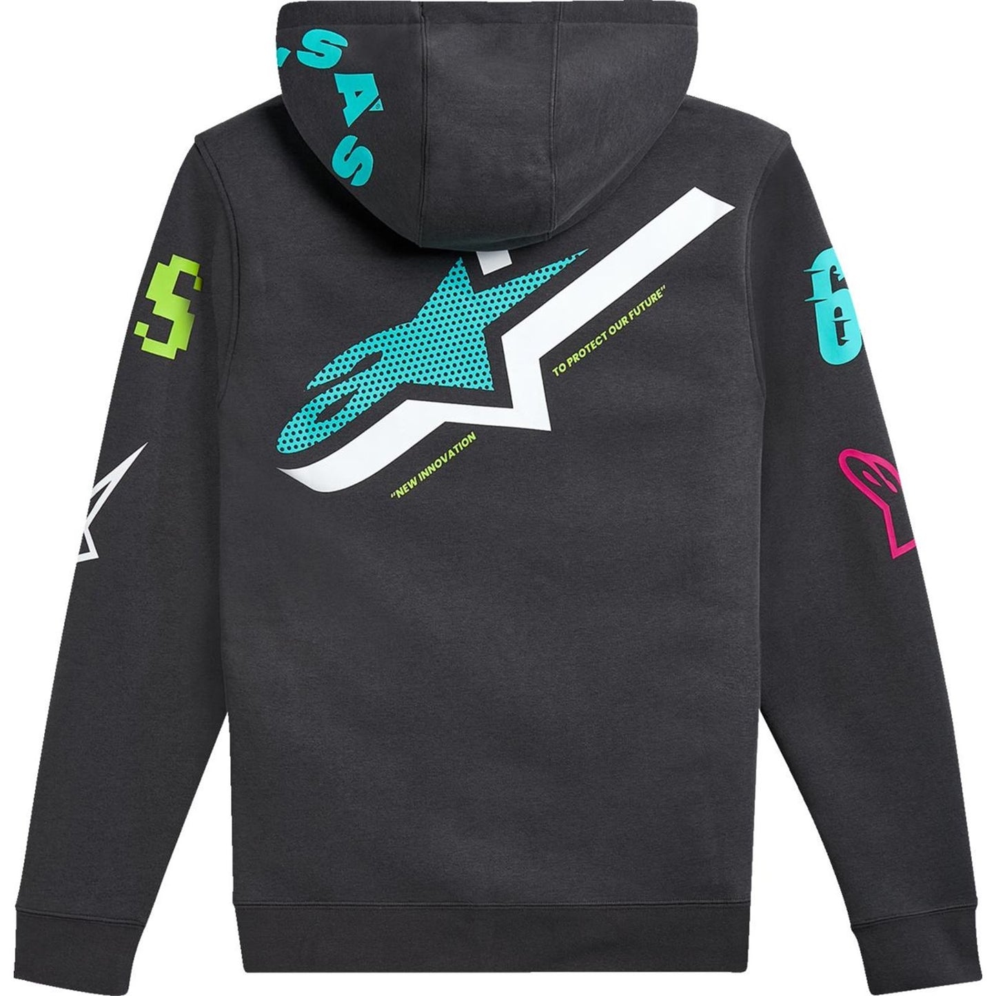 Alpinestars Variegate Zip Hoodie - Gunmetal_1557851