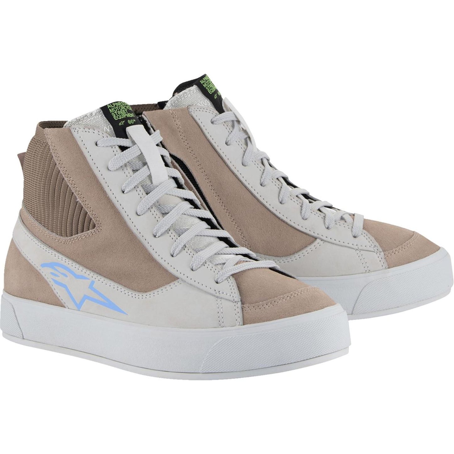 Alpinestars Stella Stated Podium Shoes - White/Brown_1558240