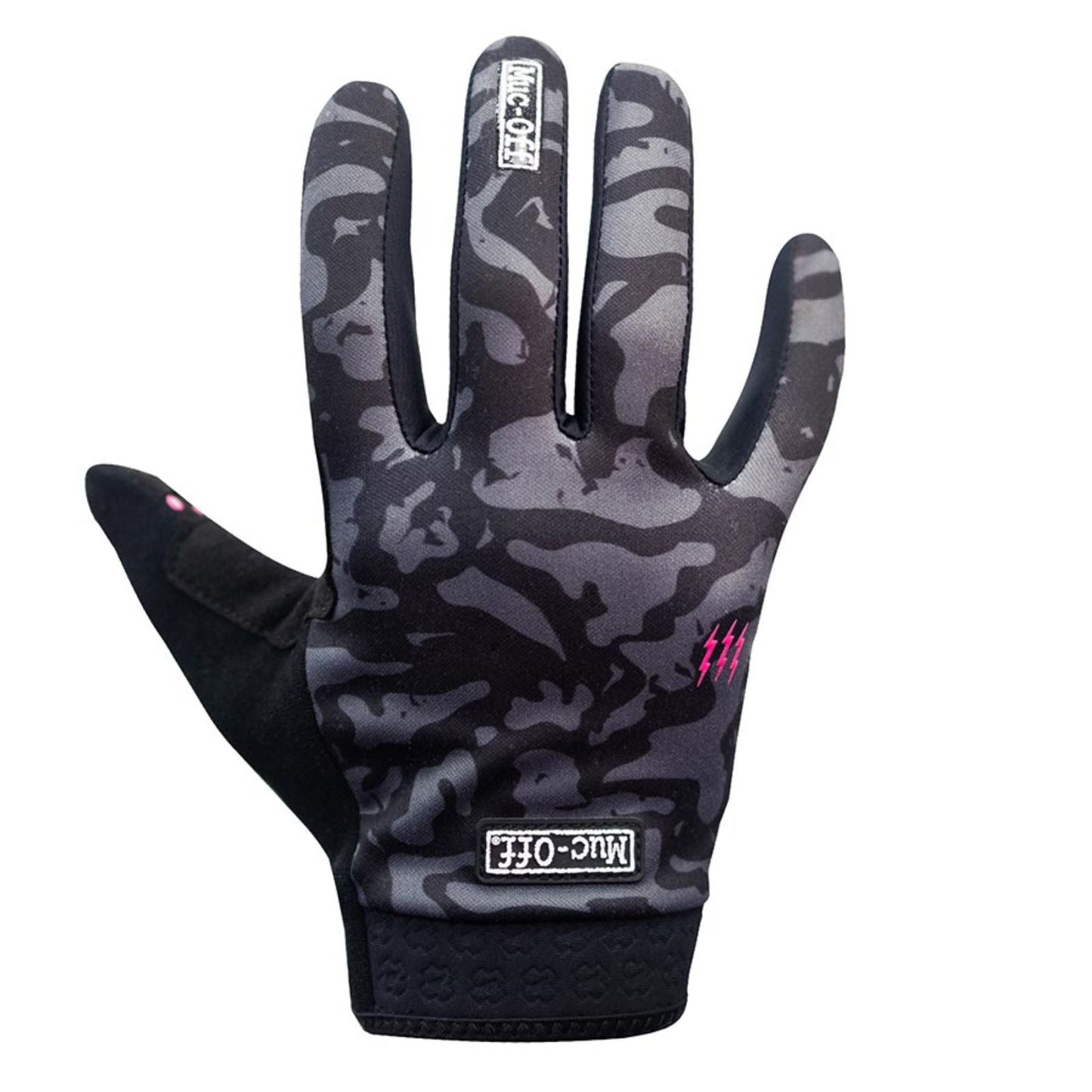 Muc-Off MTB Ride Full Finger Gloves - Grey Camo_1551415