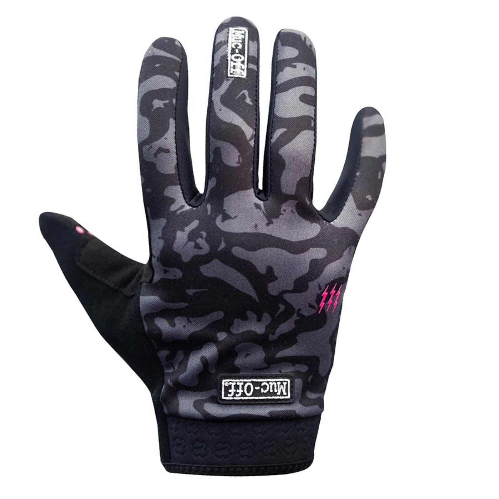 Muc-Off MTB Ride Full Finger Gloves - Grey Camo_1551415