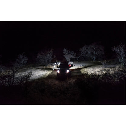KC HiLiTES C-Series C2 LED 2" Backup Area Flood Light 20w (Pair Pack System) - Black [MPN: 519]_1551585