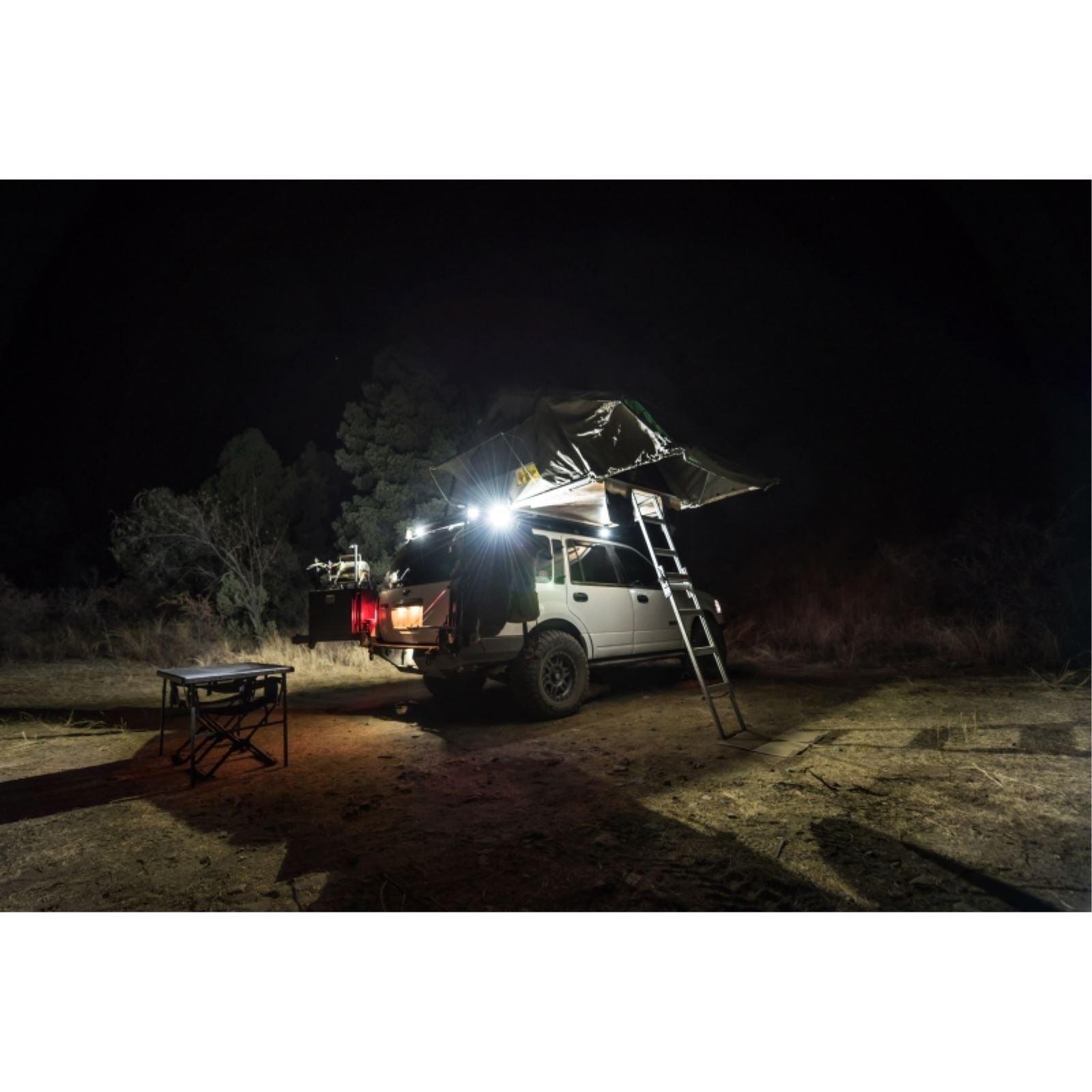 KC HiLiTES C-Series C2 LED 2" Backup Area Flood Light 20w (Pair Pack System) - Black [MPN: 519]_1551586