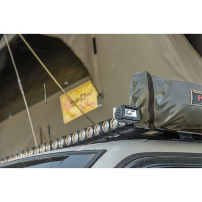 KC HiLiTES C-Series C2 LED 2" Backup Area Flood Light 20w (Pair Pack System) - Black [MPN: 519]_1551542