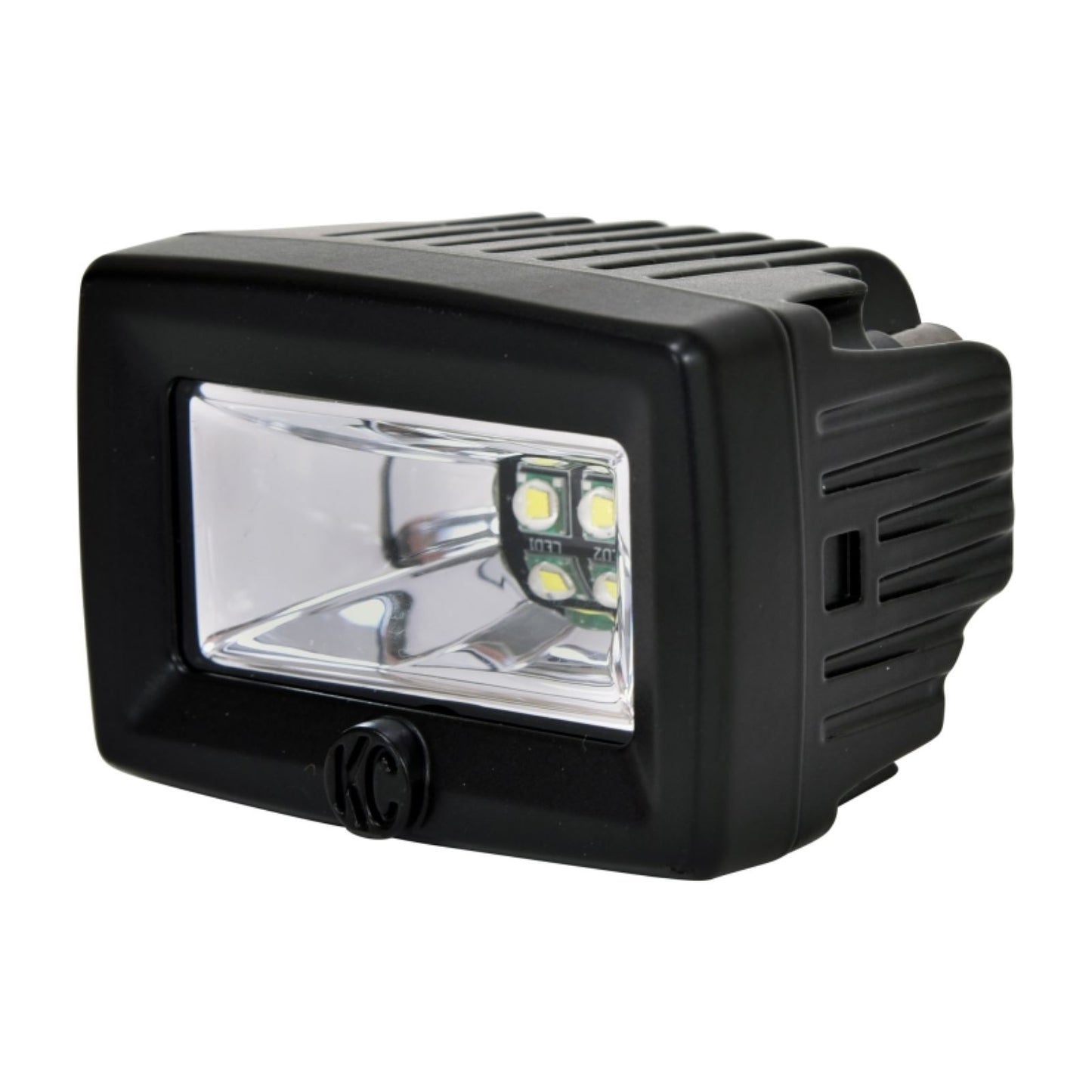 KC HiLiTES C-Series C2 LED 2" Backup Area Flood Light 20w (Pair Pack System) - Black [MPN: 519]_1551579