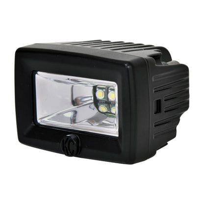 KC HiLiTES C-Series C2 LED 2" Backup Area Flood Light 20w (Pair Pack System) - Black [MPN: 519]_1551579