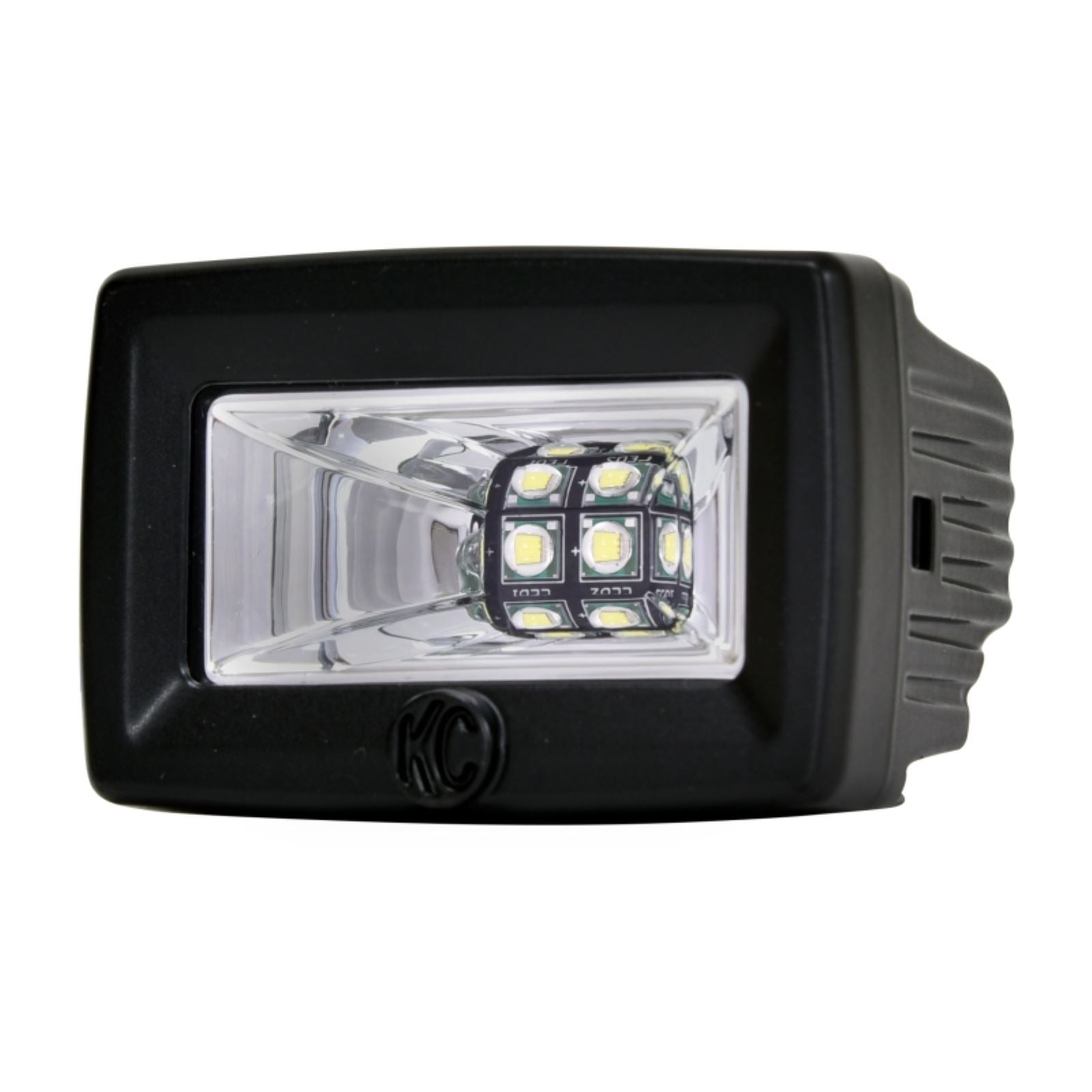 KC HiLiTES C-Series 2" C2 LED Light 20w Area Flood Beam (Pair Pack System) - Black [MPN: 328]_1551562