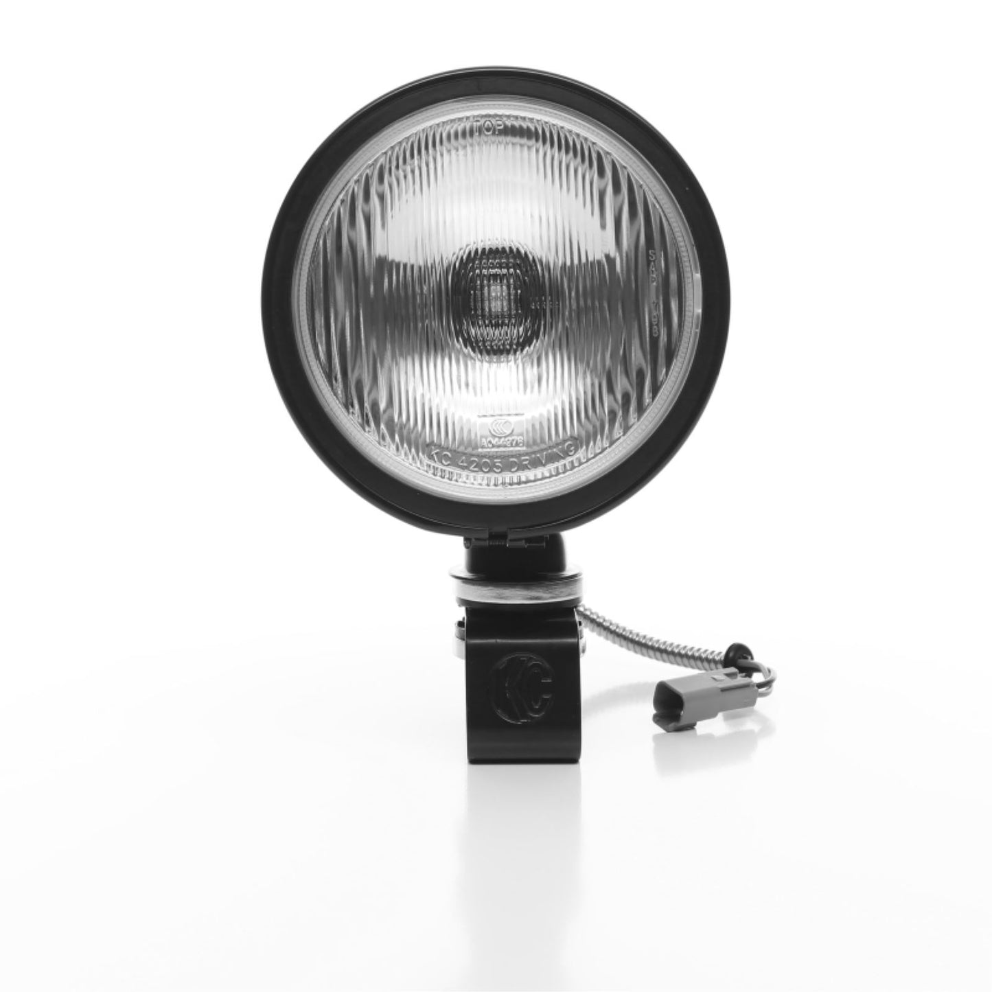 KC HiLiTES Daylighter 6" Halogen Light 100w Spread Beam (Pair Pack System) - Black SS [MPN: 234]_1551593