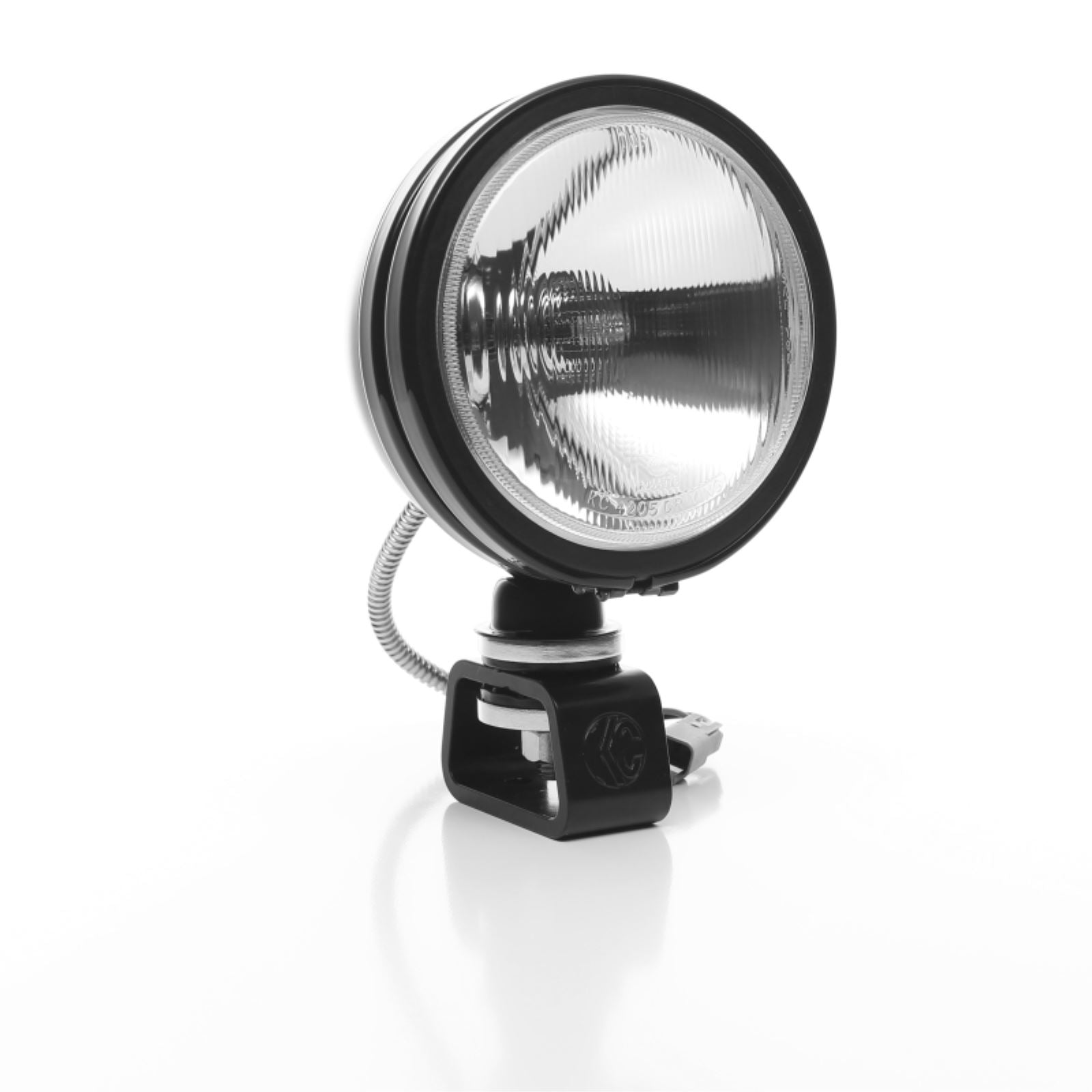 KC HiLiTES Daylighter 6" Halogen Light 100w Spread Beam (Pair Pack System) - Black SS [MPN: 234]_1551596