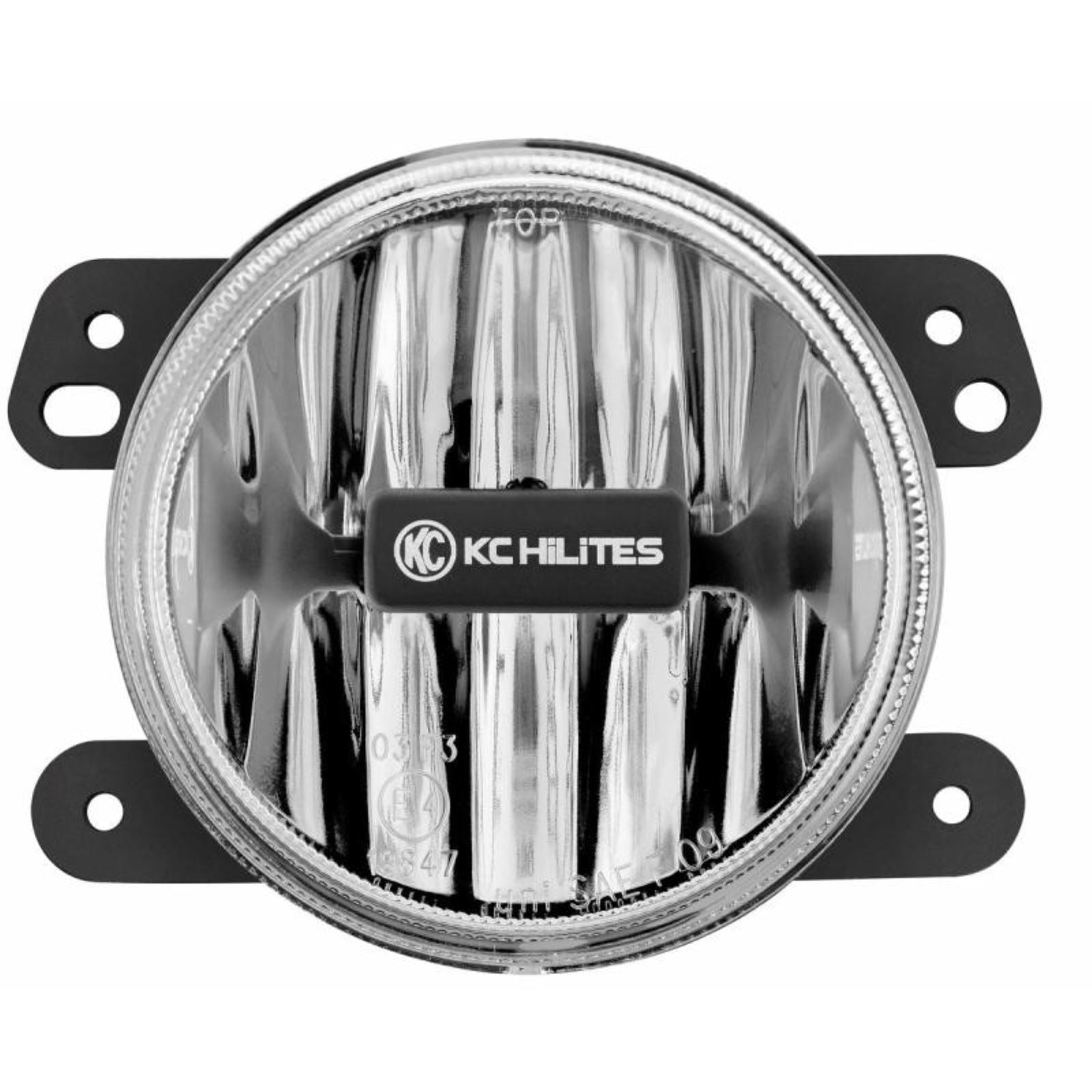 KC HiLiTES 4" Gravity G4 LED Light 10w SAE/ECE Clear Fog Beam (Single) [MPN: 1497]_1551682