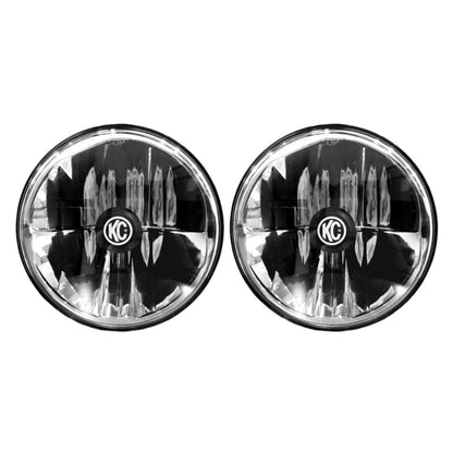 KC HiLiTES 7" Gravity LED DOT Headlight fits 07-18 Jeep JK (Not for Rubicon/Sahara) - Pair [MPN: 42351]_1551658