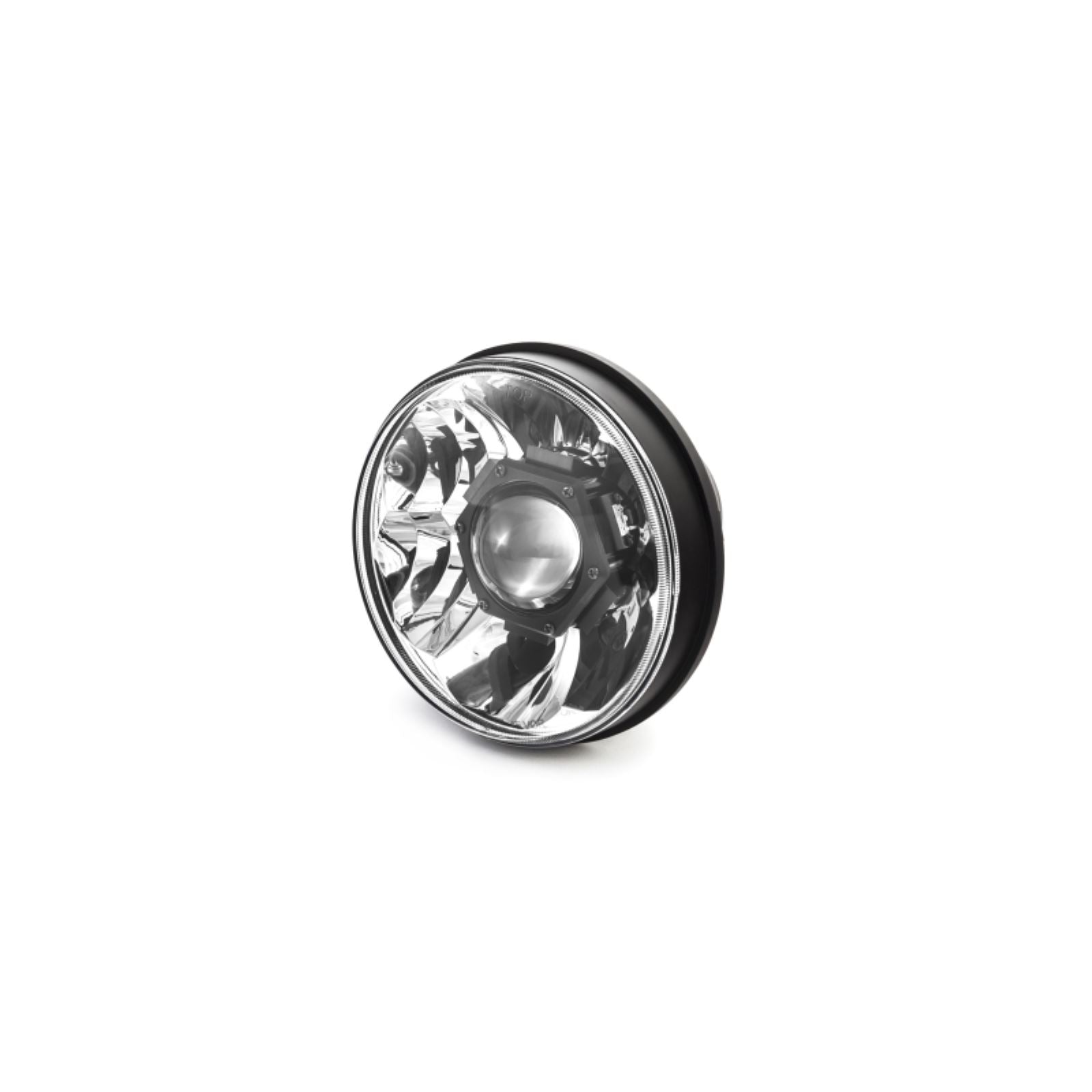 KC HiLiTES 7" Gravity LED Pro DOT Headlight fits 07-18 Jeep JK (Not for Rubicon/Sahara) - Pair [MPN: 42341]_1551719