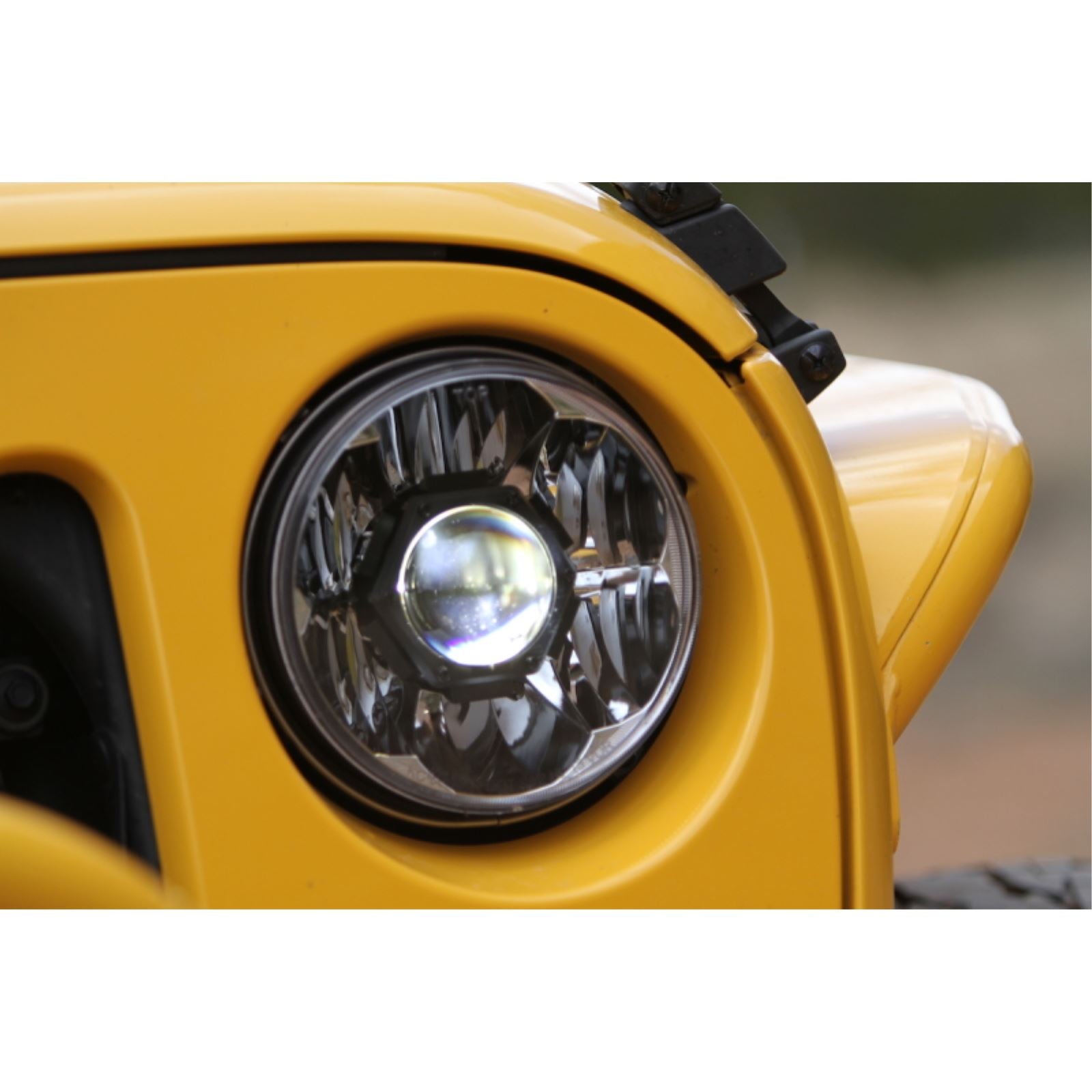 KC HiLiTES 7" Gravity LED Pro DOT Approved Headlight fits 07-18 Jeep JK - Single [MPN: 4234]_1551695