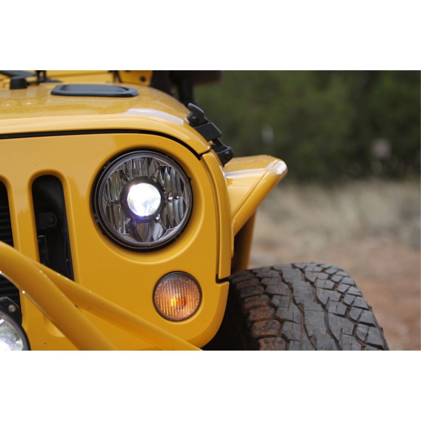 KC HiLiTES 7" Gravity LED Pro DOT Approved Headlight fits 07-18 Jeep JK - Single [MPN: 4234]_1551697