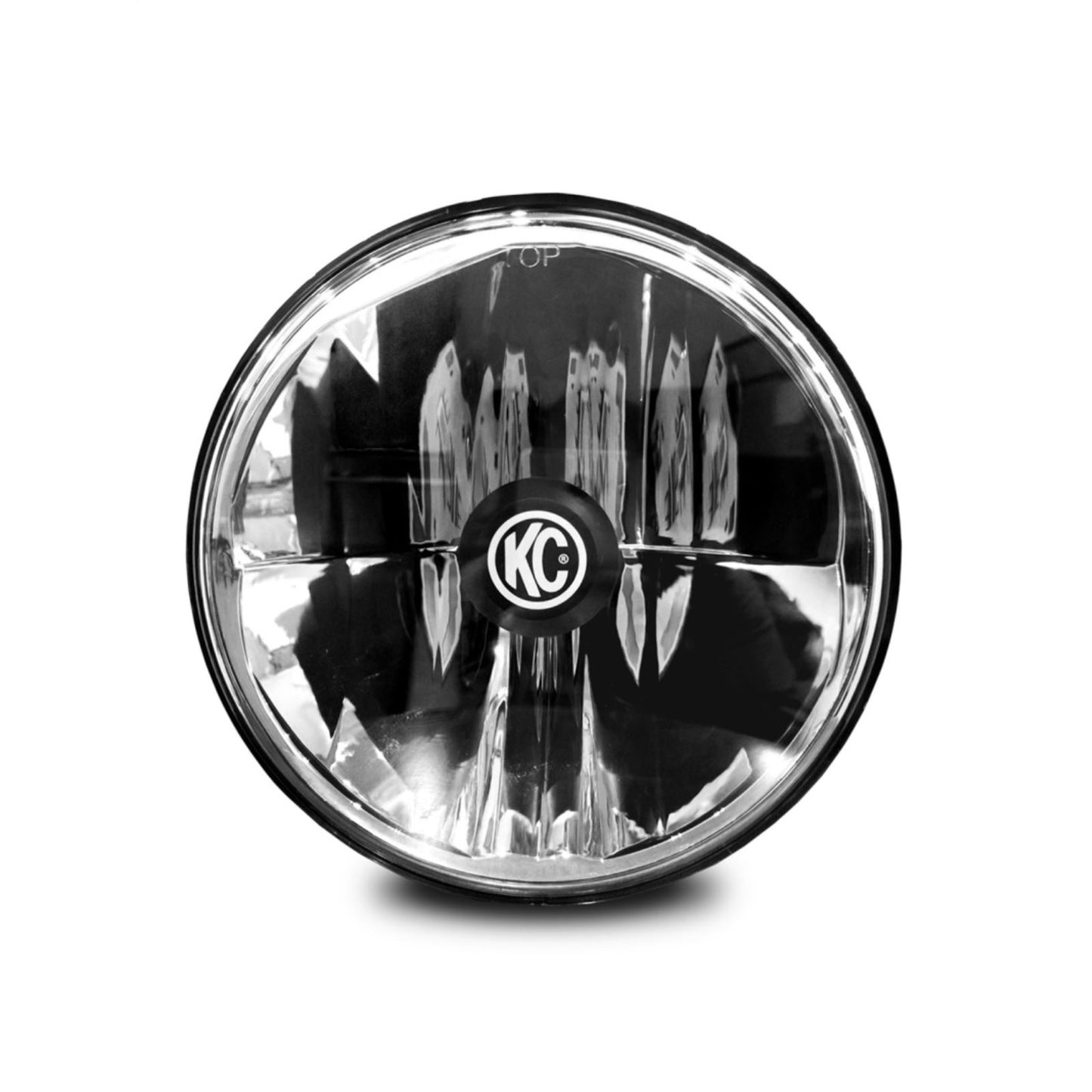 KC HiLiTES 7" Gravity LED H4 DOT Approved Headlight fits 97-06 Jeep TJ/Universal - Single [MPN: 4236]_1551708