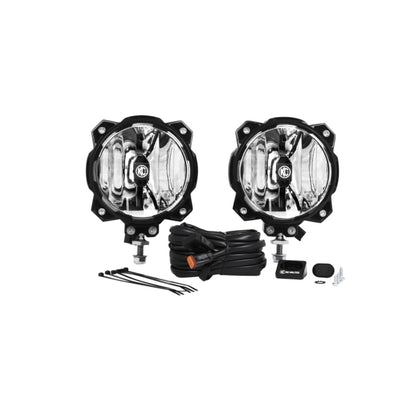 KC HiLiTES 6" Pro6 Gravity LED Light 20w Single Mount SAE/ECE Driving Beam (Pair Pack System) [MPN: 91303]_1551764