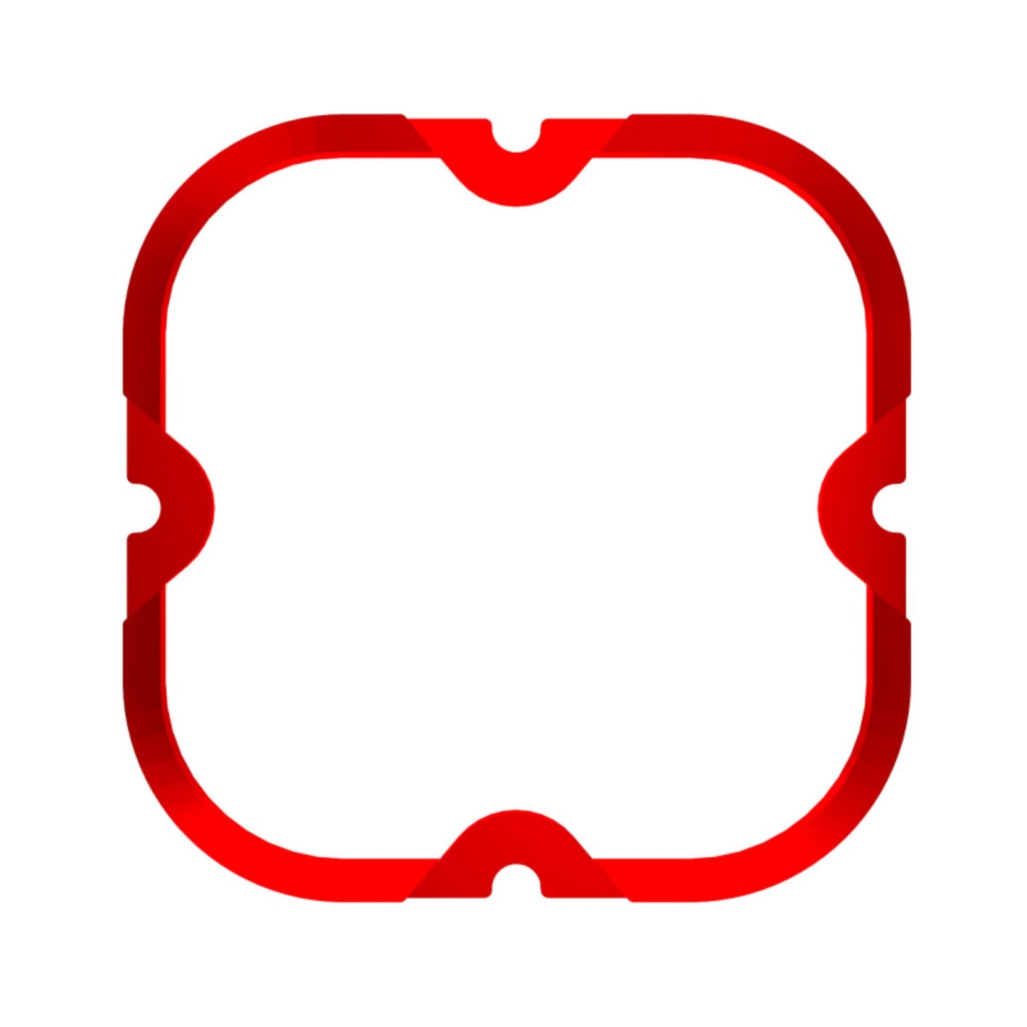 KC HiLiTES FLEX ERA 4 Color Bezel Ring - Red - Each [MPN: 30571]_1552068