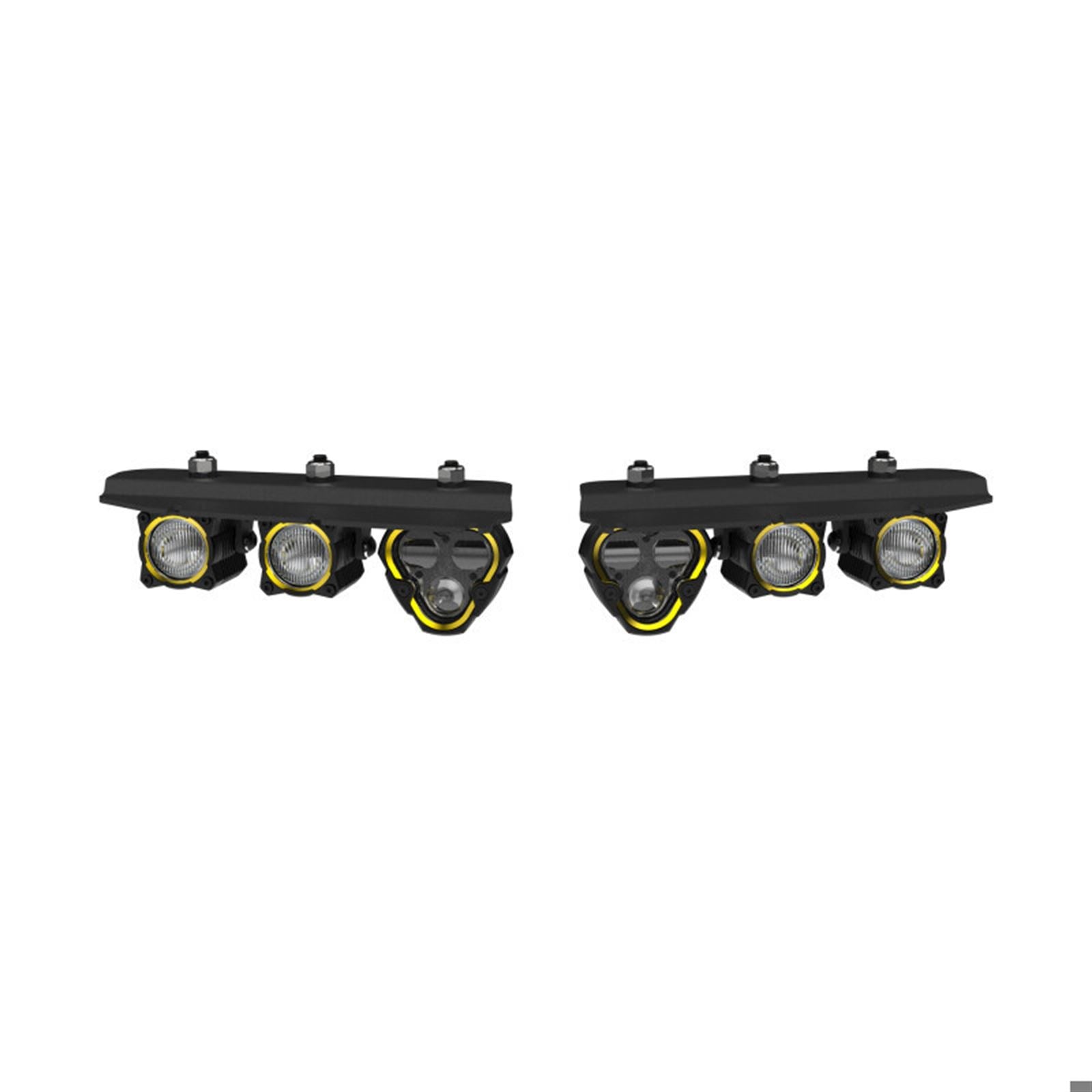 KC HiLiTES FLEX ERA 3 Dual Mode SAE Fog Light Pocket Kit [MPN: 97168]_1560191