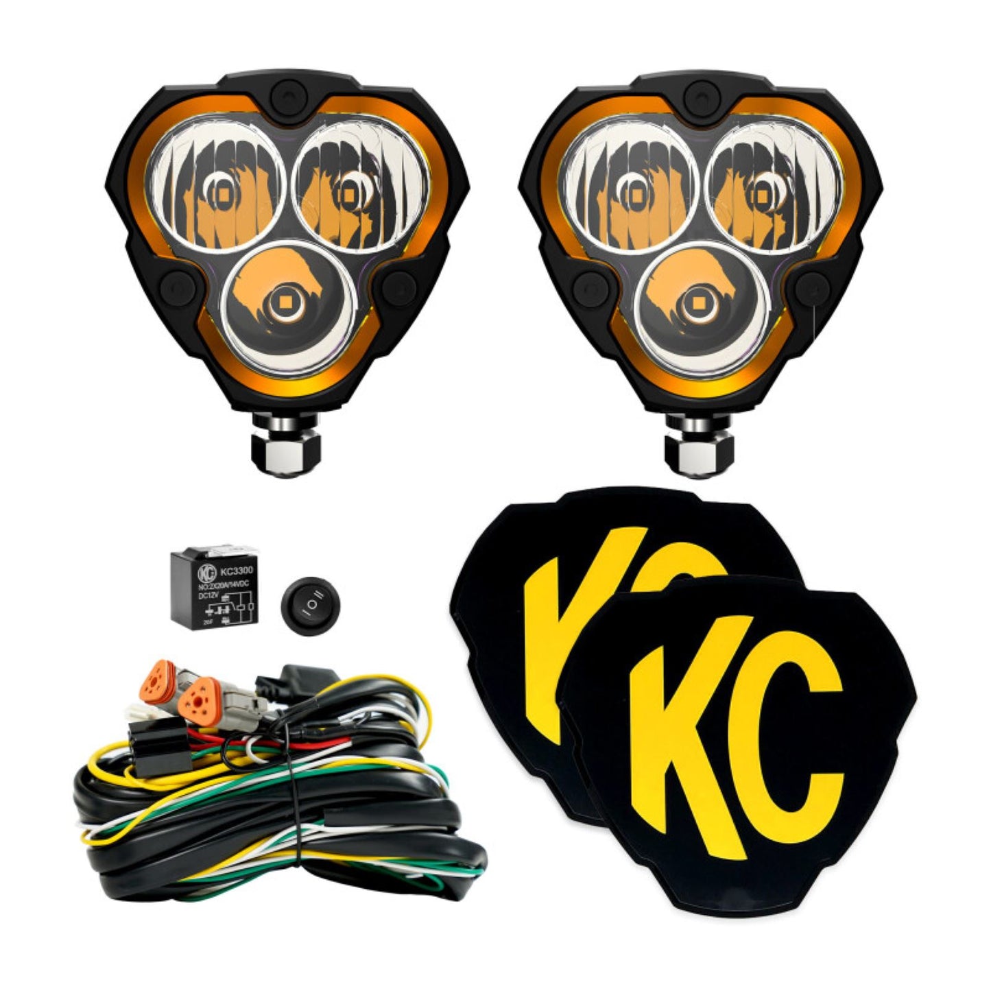 KC HiLiTES FLEX ERA 3 - 2-Light Master Kit [MPN: 288]_1552214