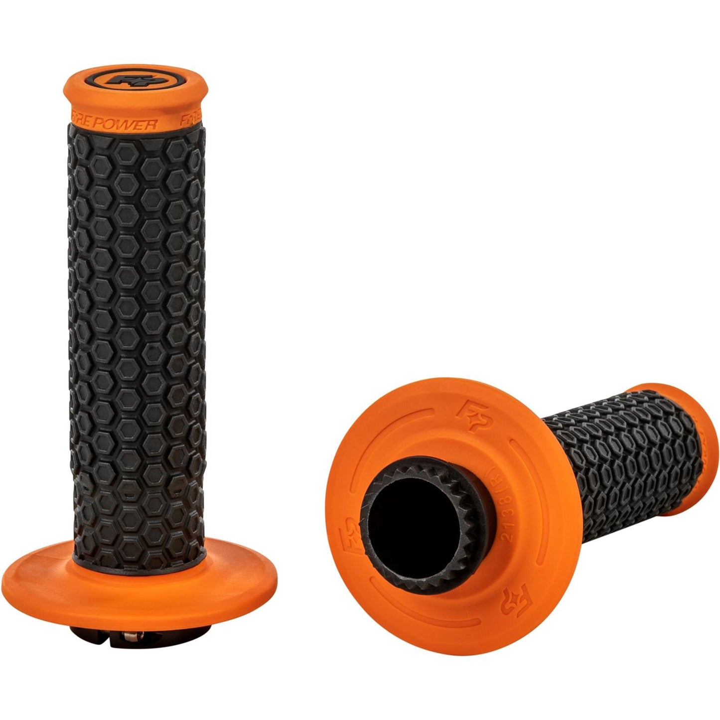 Fire Power Pilot MX Lock-On Grips - Orange [MPN: 24-0104]_1882989