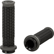 Fire Power Pilot ATV Lock-On Grips - Black/Gray [MPN: 24-0109]_1882991