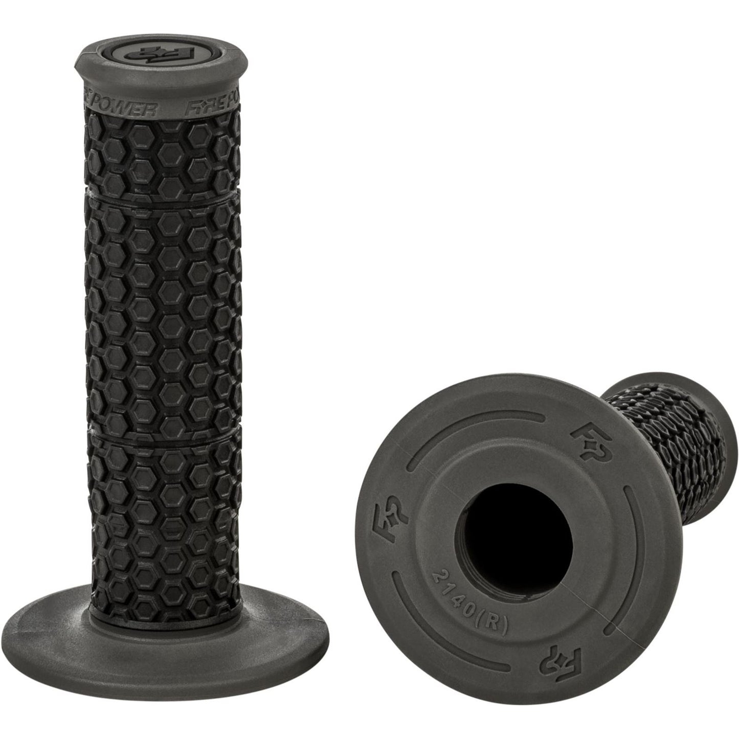 Fire Power Pilot MX Standard Grips - Black/Gray [MPN: 24-0120]_1882988