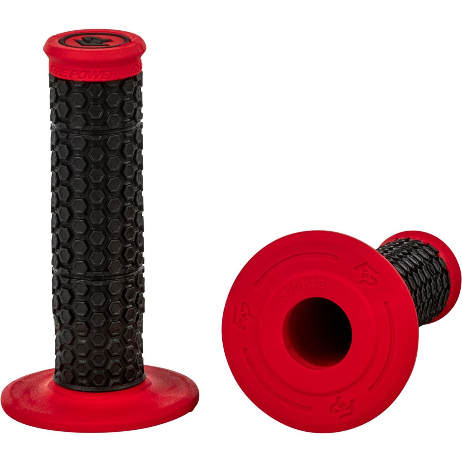 Fire Power Pilot MX Standard Grips - Red  [MPN: 24-0122]_1882996