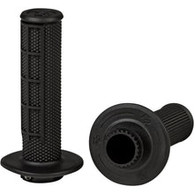 Fire Power Control MX Lock-On Grips - Black - Half Waffle [MPN: 24-0201]_1882986