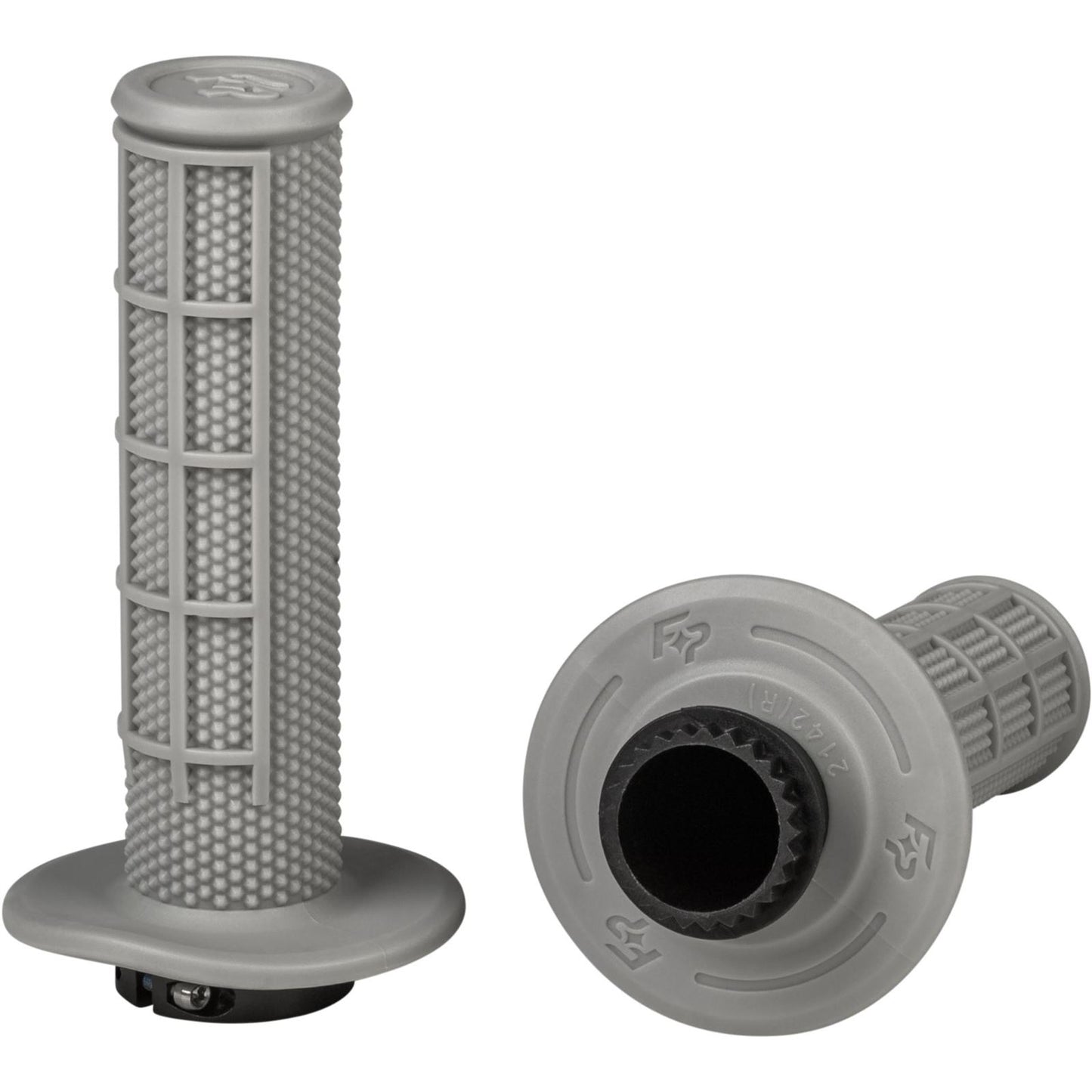 Fire Power Control MX Lock-On Grips - Light Gray (Soft) - Half Waffle [MPN: 24-0203]_1882998