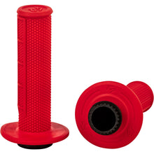 Fire Power Control MX Lock-On Grips - Red - Half Waffle [MPN: 24-0205]_1882976