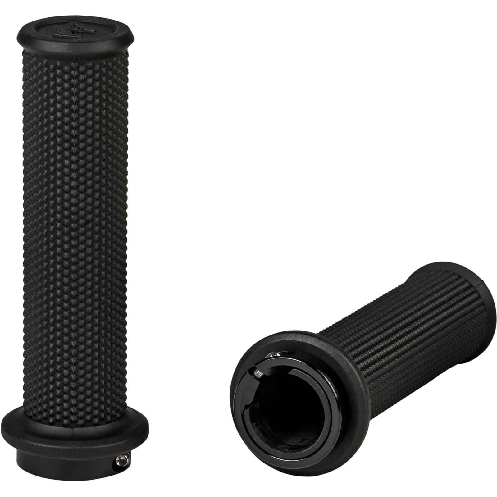 Fire Power Control ATV Lock-On Grips - Black - No Waffle [MPN: 24-0209]_1882990