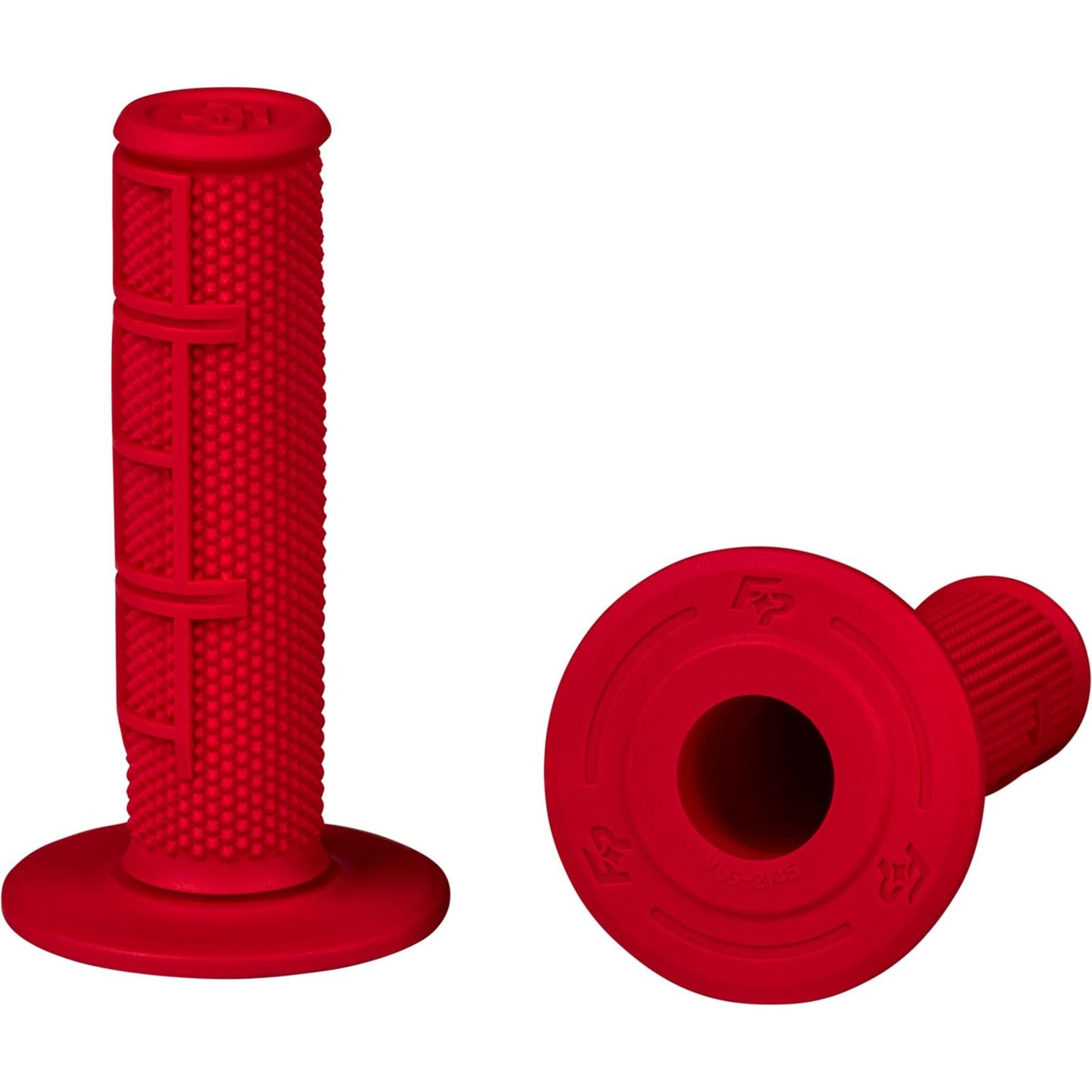 Fire Power Control MX Standard Grips - Red - Half Waffle [MPN: 24-0224]_1882984