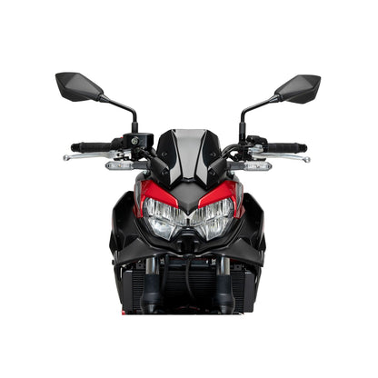 Puig Downforce Front Spoiler - Matte Black - for Kawasaki 21134J_1553899