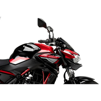 Puig Downforce Front Spoiler - Matte Black - for Kawasaki 21134J_1553900