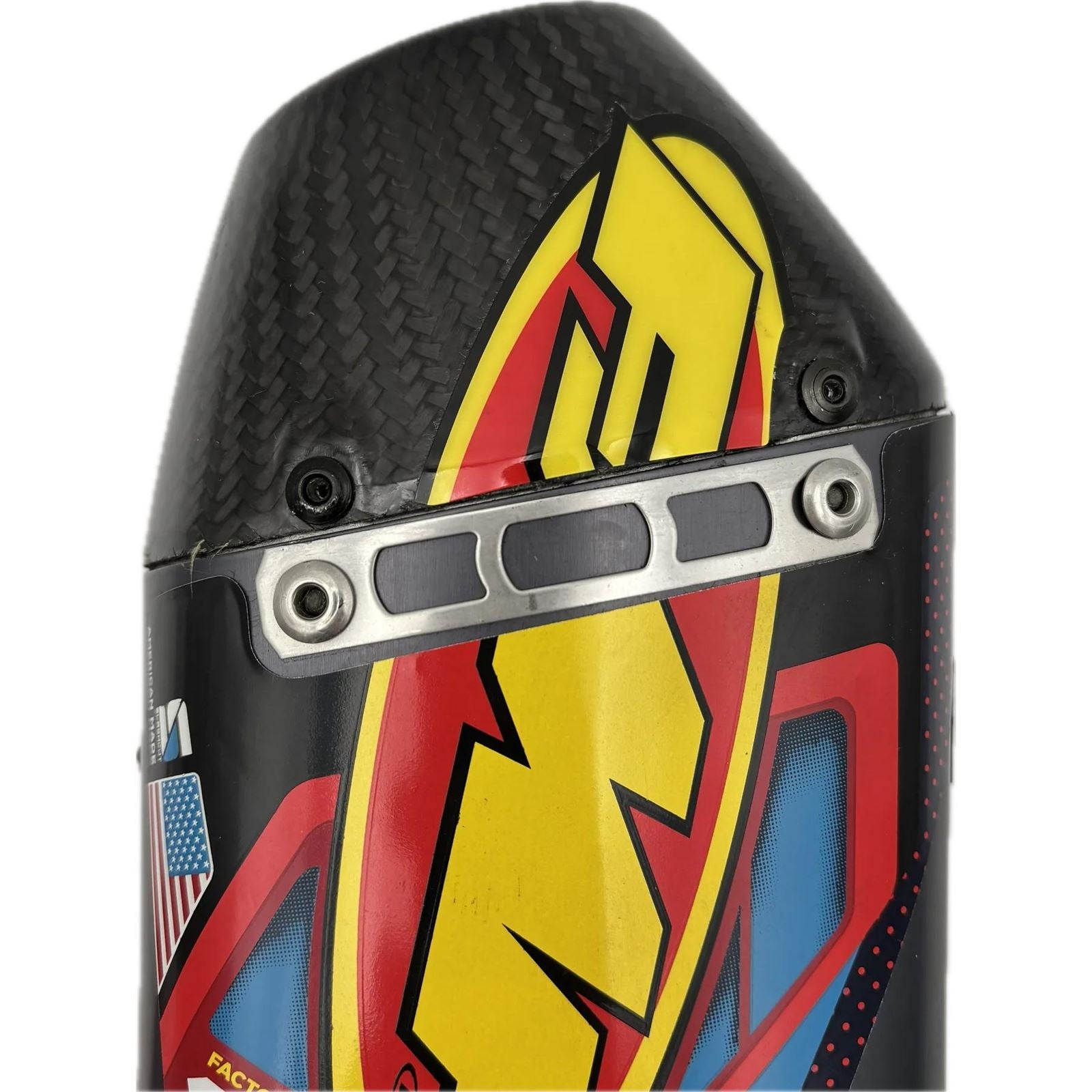 FMF Racing End Carbon Cap Kit for Factory 4.1 RCT - New Style OPEN BOX [MPN: 040693]_2016152