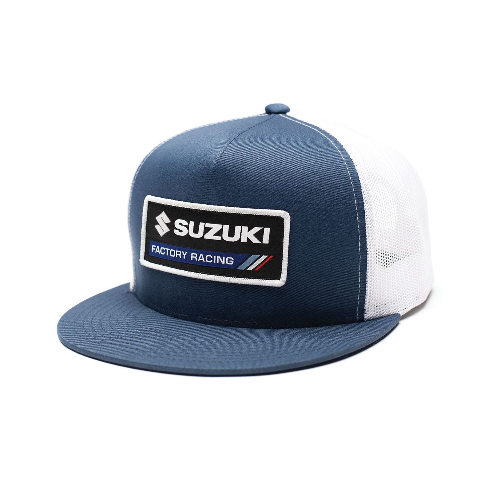 Factory Effex Suzuki Factory Hat - Navy/White 22-86404V2_1554233