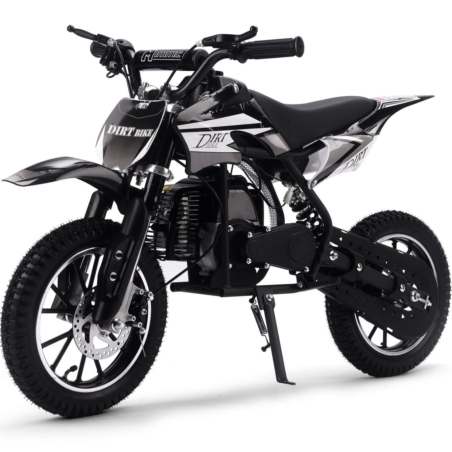 MotoTec USA Big Alien 50cc 2-Stroke Kids Gas Dirt Bike - Black MT-DB-01-Big_Black_1768453