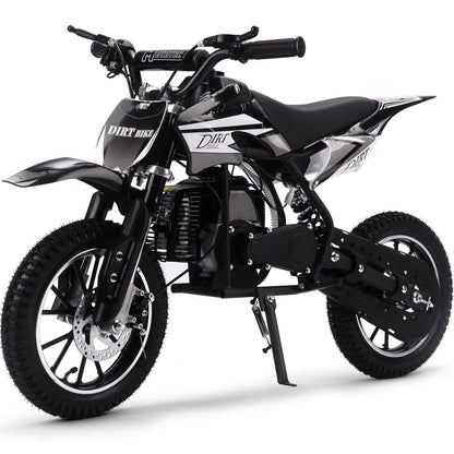 MotoTec USA Big Alien 50cc 2-Stroke Kids Gas Dirt Bike - Black MT-DB-01-Big_Black_1768453