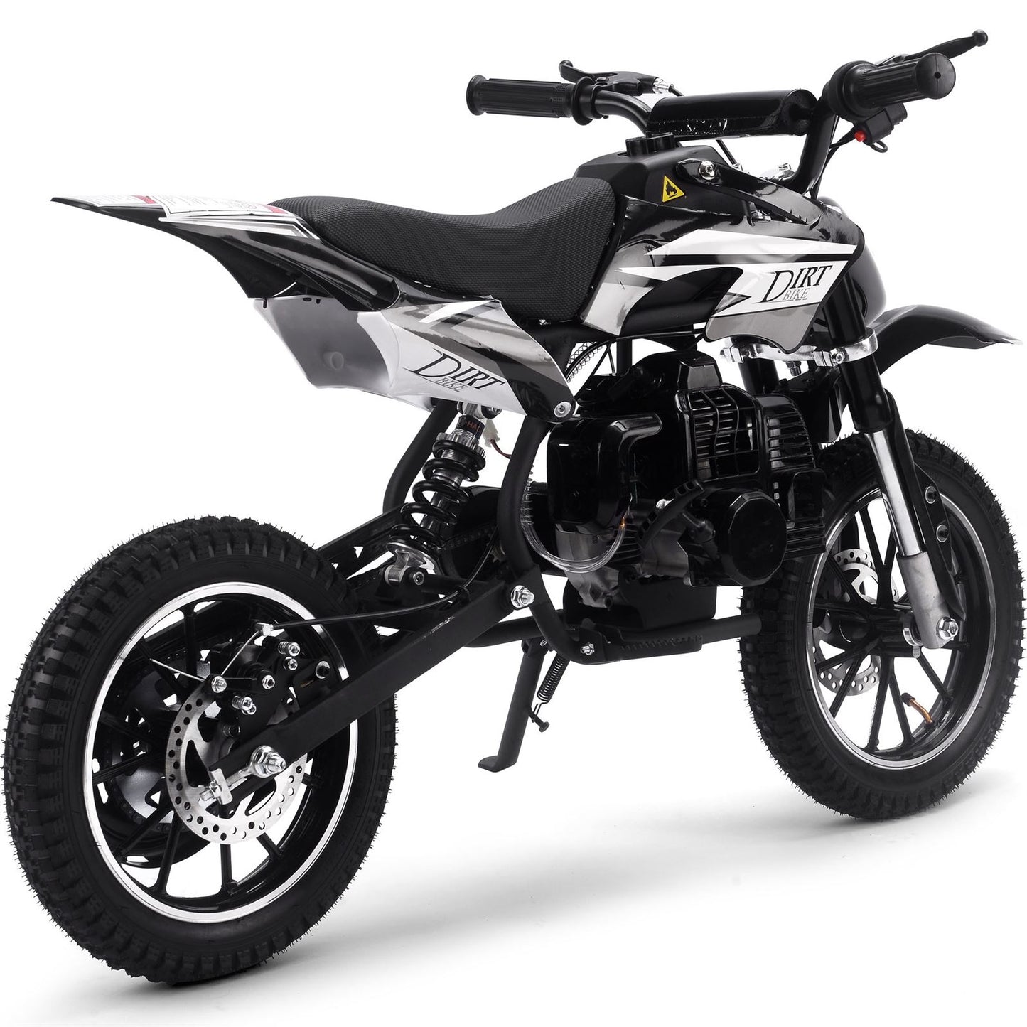 MotoTec USA Big Alien 50cc 2-Stroke Kids Gas Dirt Bike - Black MT-DB-01-Big_Black_1768456
