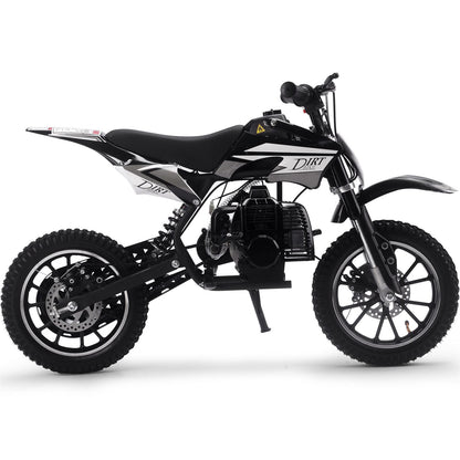 MotoTec USA Big Alien 50cc 2-Stroke Kids Gas Dirt Bike - Black MT-DB-01-Big_Black_1768457