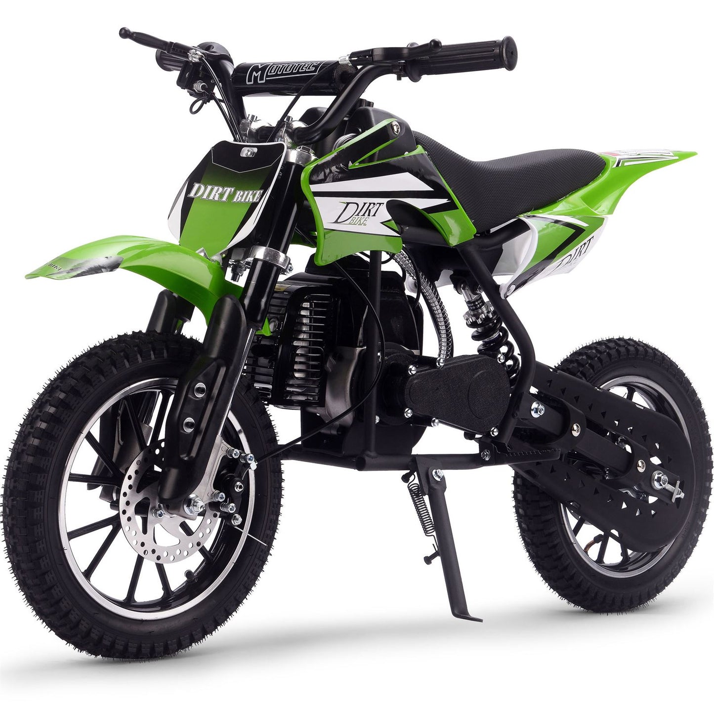 MotoTec USA Big Alien 50cc 2-Stroke Kids Gas Dirt Bike - Green MT-DB-01-Big_Green_1768465