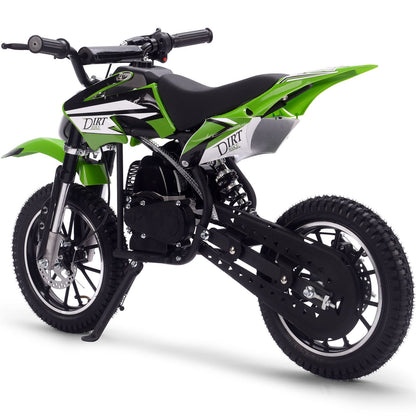 MotoTec USA Big Alien 50cc 2-Stroke Kids Gas Dirt Bike - Green MT-DB-01-Big_Green_1768467
