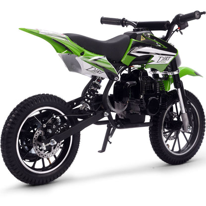 MotoTec USA Big Alien 50cc 2-Stroke Kids Gas Dirt Bike - Green MT-DB-01-Big_Green_1768468