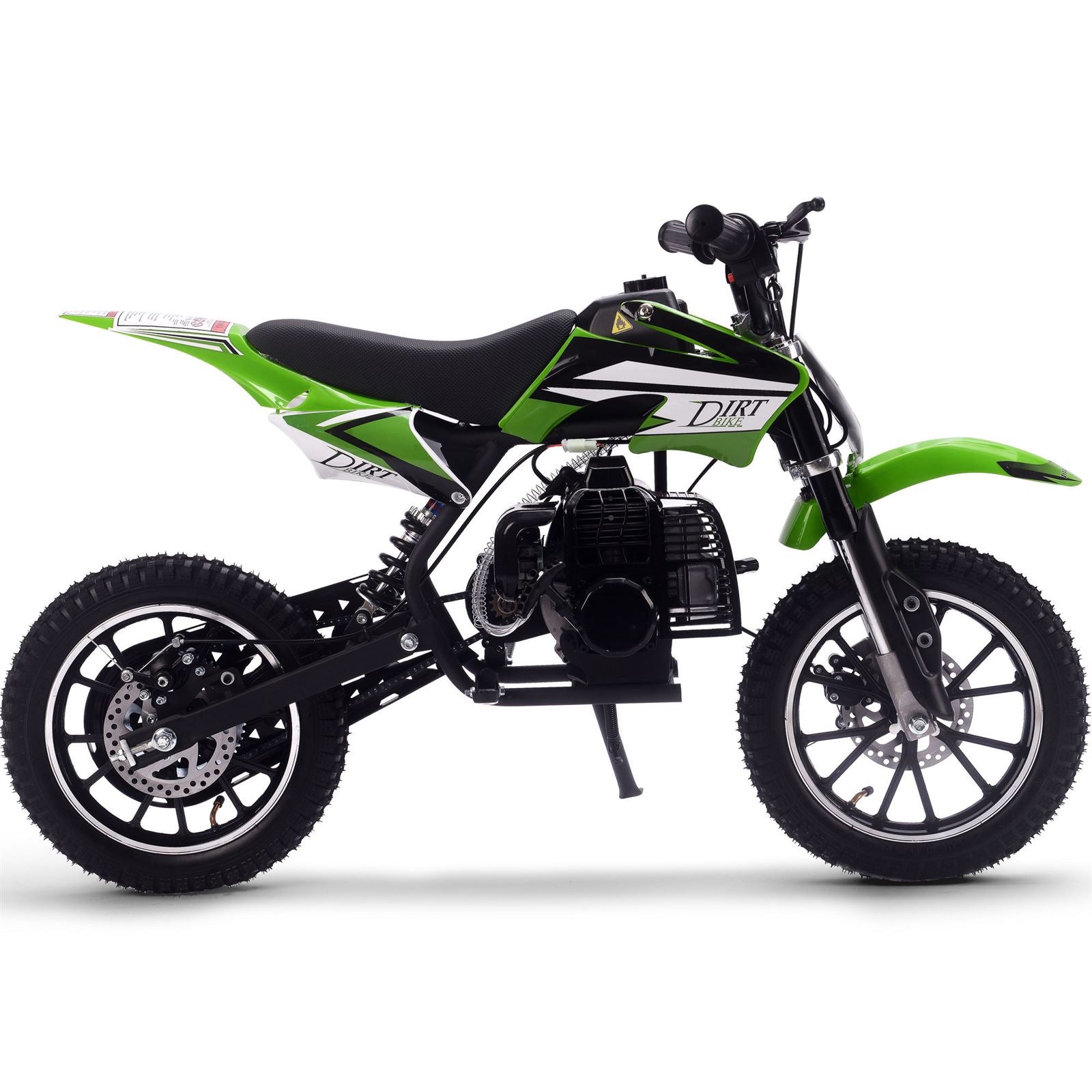 MotoTec USA Big Alien 50cc 2-Stroke Kids Gas Dirt Bike - Green MT-DB-01-Big_Green_1768469