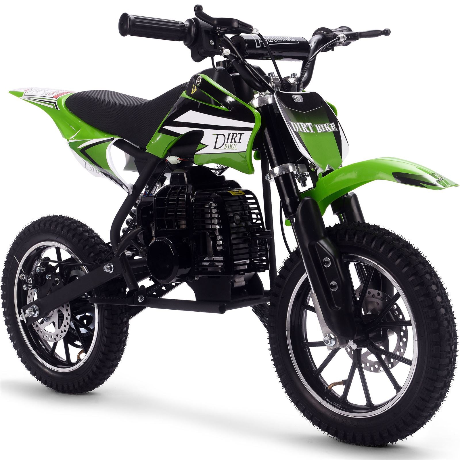 MotoTec USA Big Alien 50cc 2-Stroke Kids Gas Dirt Bike - Green MT-DB-01-Big_Green_1768470