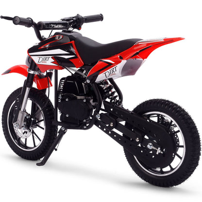 MotoTec USA Big Alien 50cc 2-Stroke Kids Gas Dirt Bike - Red MT-DB-01-Big_Red_1768473