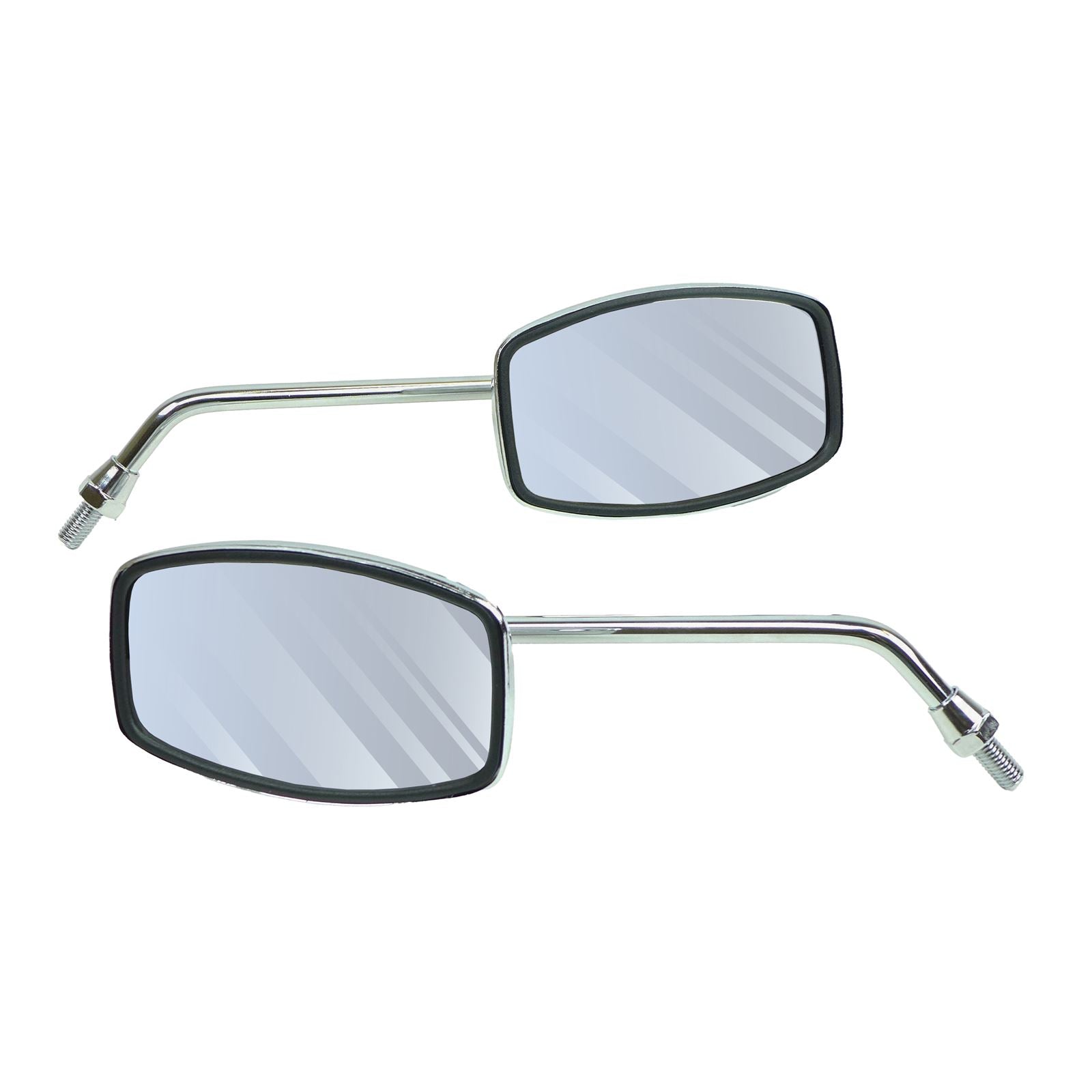 2FastMoto Chrome Mirrors Fits Honda CA72 CB72 CB77 CA95 CA160 [MPN: 12-10045C]_1560465