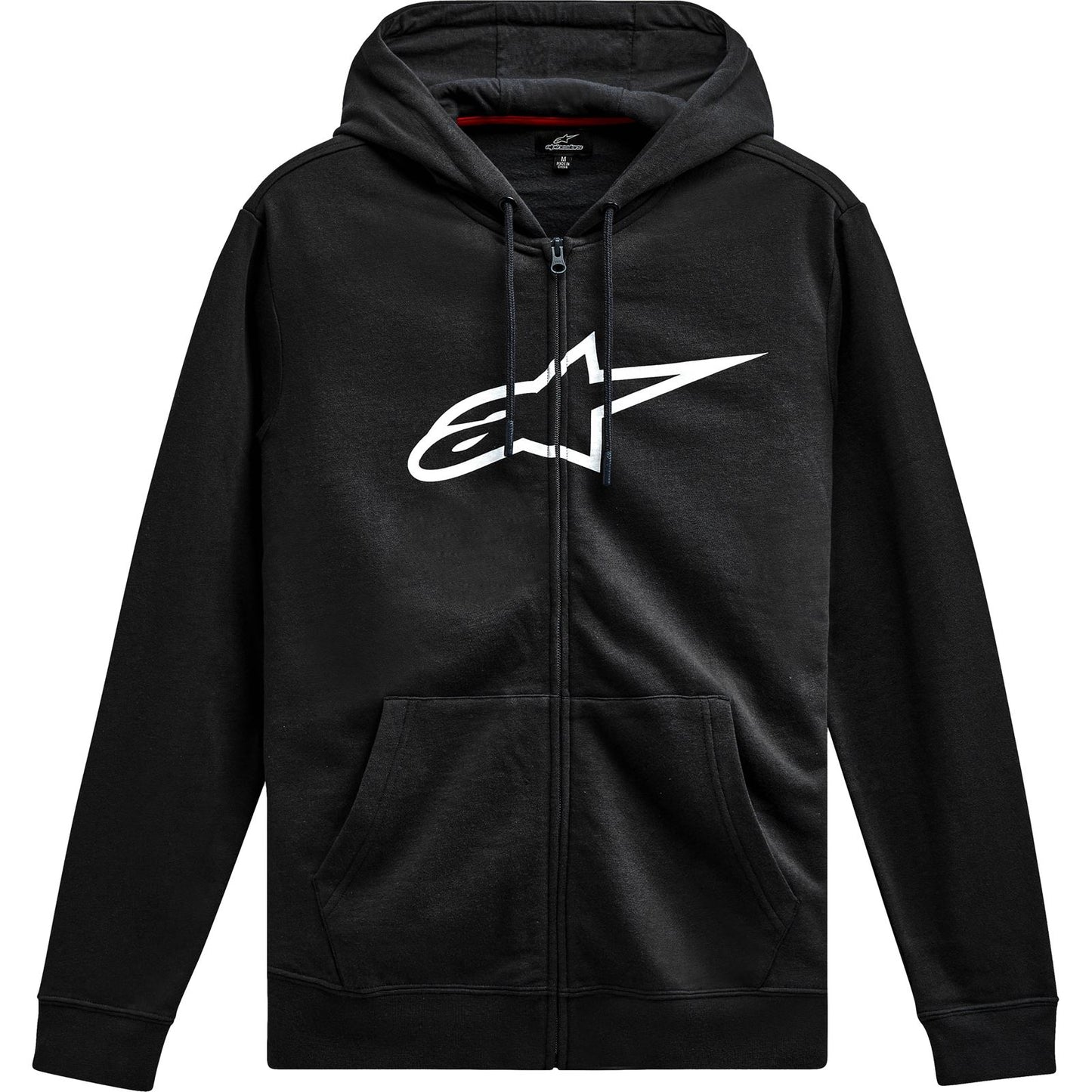 Alpinestars Ageless Zip Hoodie V3 - Black/White - Small [MPN: 1244-51490-1020-S]_1558252