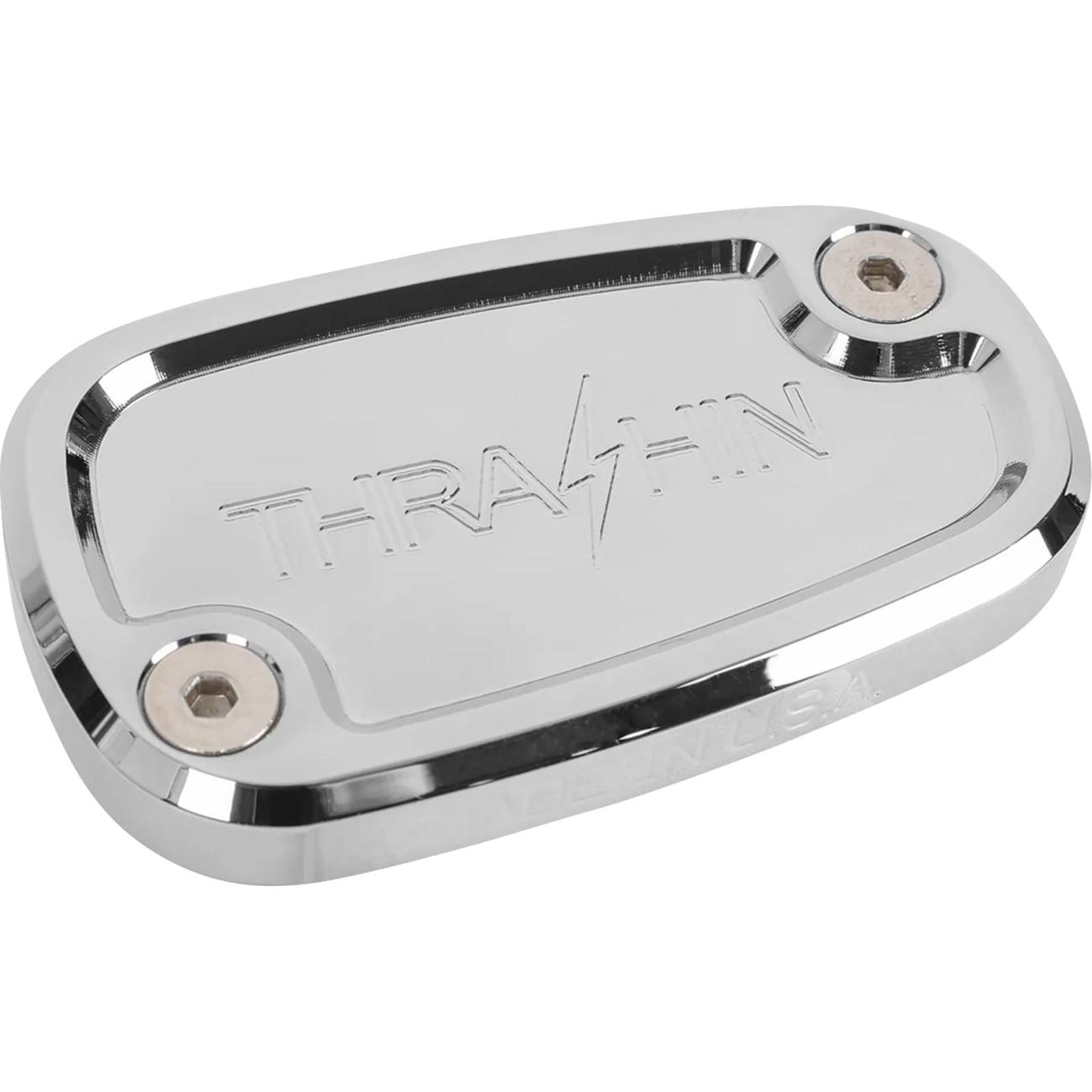Thrashin Supply Company Brake Reservoir Cap - Rear - Chrome - '18+ Softail [MPN: TSC-3177-3]_1589904