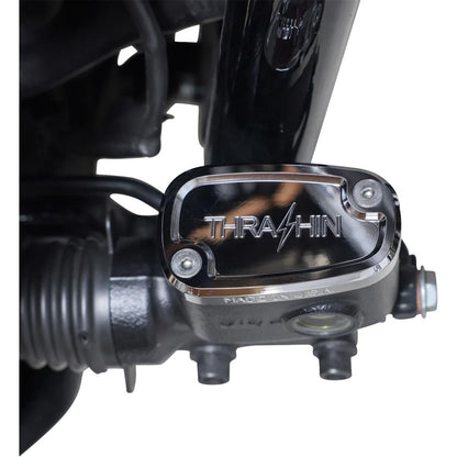 Thrashin Supply Company Brake Reservoir Cap - Rear - Chrome - '18+ Softail [MPN: TSC-3177-3]_1589923
