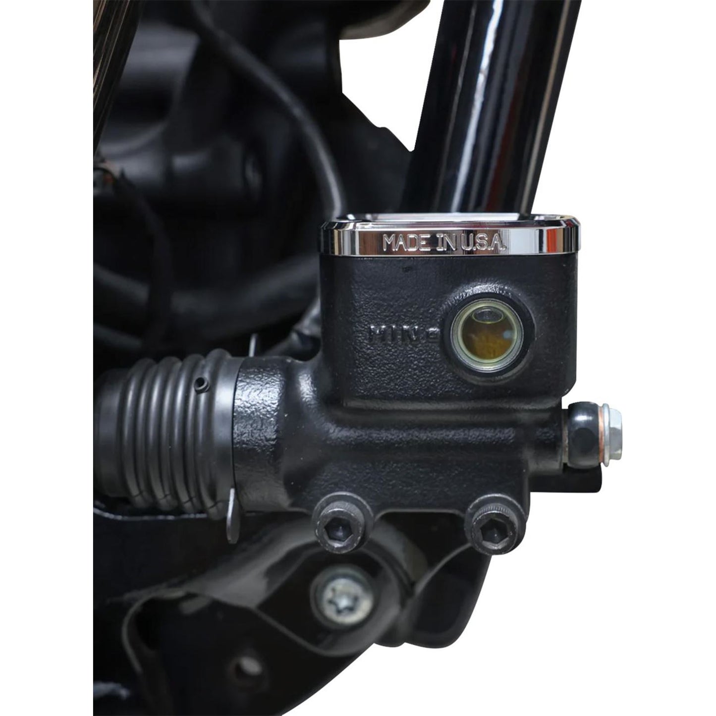 Thrashin Supply Company Brake Reservoir Cap - Rear - Chrome - '18+ Softail [MPN: TSC-3177-3]_1589922